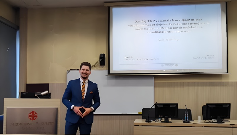 Farmaceut iz Banjaluke postao najmlađi doktor nauka u Srpskoj i poručio mladima da ne odustaju