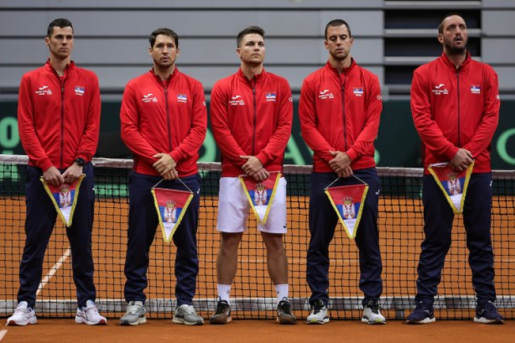 Teniska reprezentacija Srbije eliminisana od Slovačke u Dejvis Kupu