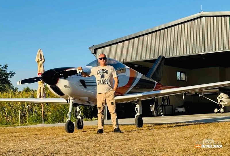 Bijeljinac Drago Živanović redovno nadlijeće grad: Otkrio nam je koliko košta avion, a koliko sat letenja (FOTO)