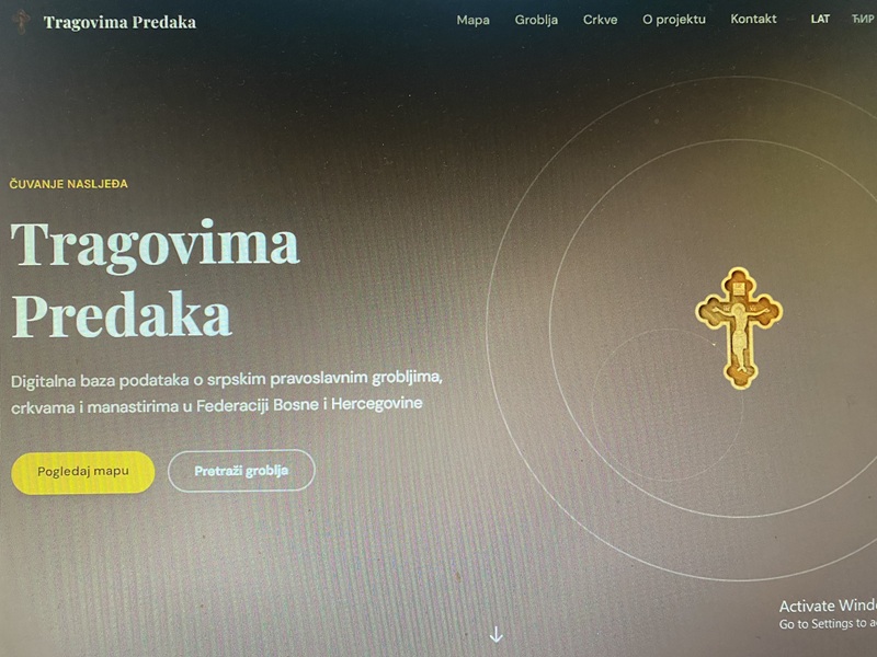 U platformu popisuju sva srpska groblja i bogomolje u FBiH, pozivaju građane da šalju fotografije i saznanja (FOTO)