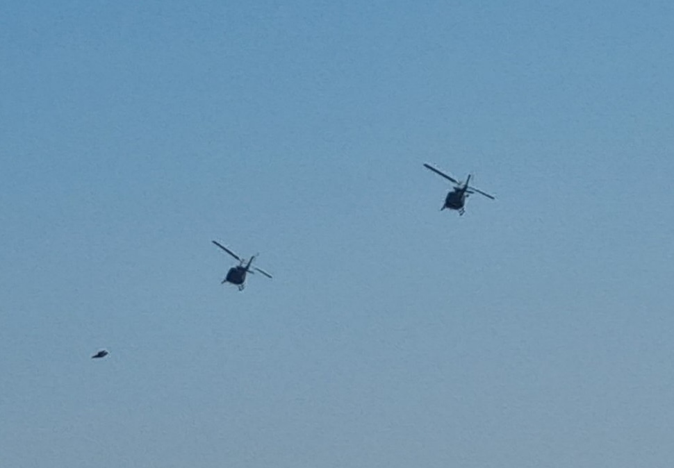 U PITANJU REDOVNE AKTIVNOSTI Helikopteri nadlijeću Bijeljinu