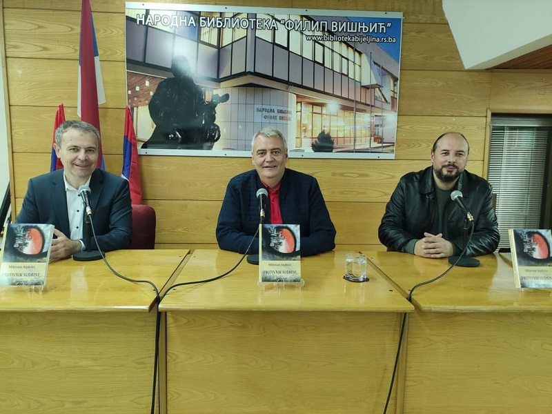 Promovisan novi roman Bijeljinca Milovana Anđelića