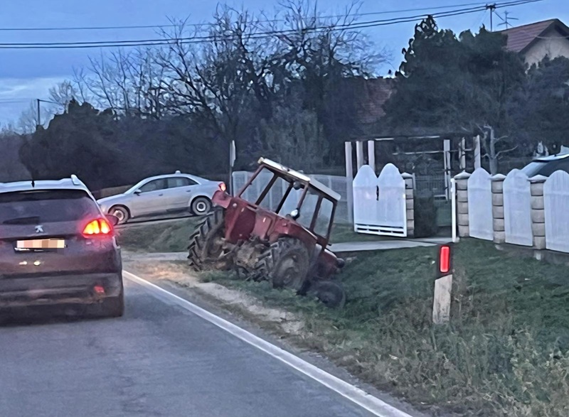 Udes na magistralnom putu Bijeljina - Ugljevik (FOTO)