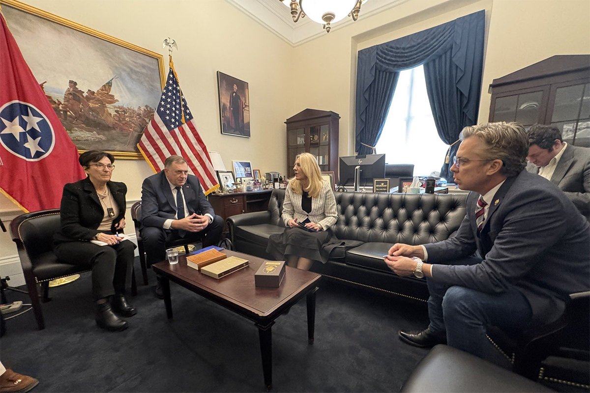 Dodik s američkim kongresmenom o statusu Republike Srpske