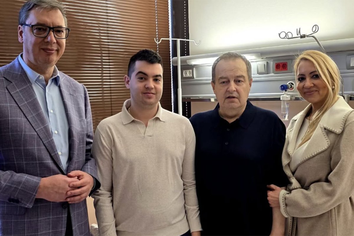 Ivica Dačić izlazi iz bolnice