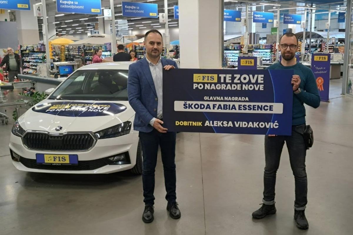 Dva automobila Škoda Fabia dobili svoje vlasnike, završena velika FIS-ova nagradna igra