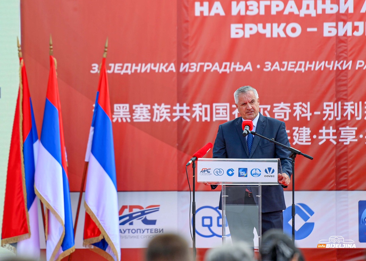 Višković: Istorijski dan za Srpsku, nastavljen jedan od strateških infrastrukturnih projekata