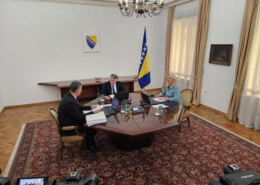 Predsjedništvo usvojilo Prijedlog budžeta institucija BiH