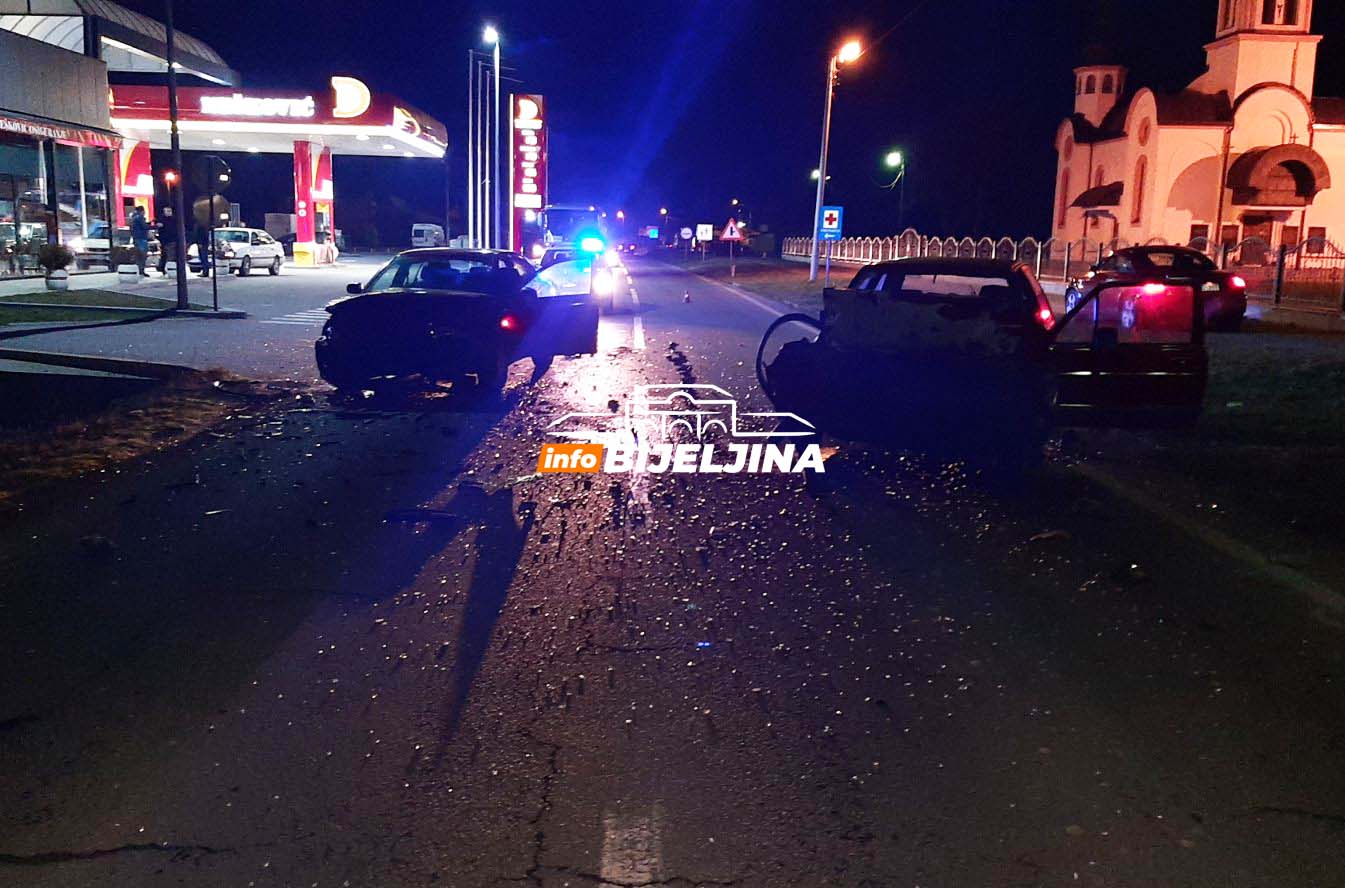 Direktan sudar u Suvom Polju, među povrijeđenim i dvoje djece (FOTO)