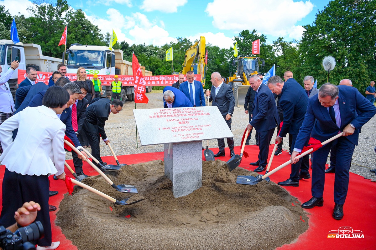 Počela izgradnja dionice autoputa Bijeljina - Brčko: Skratiće putovanje i smanjiti troškove (FOTO)