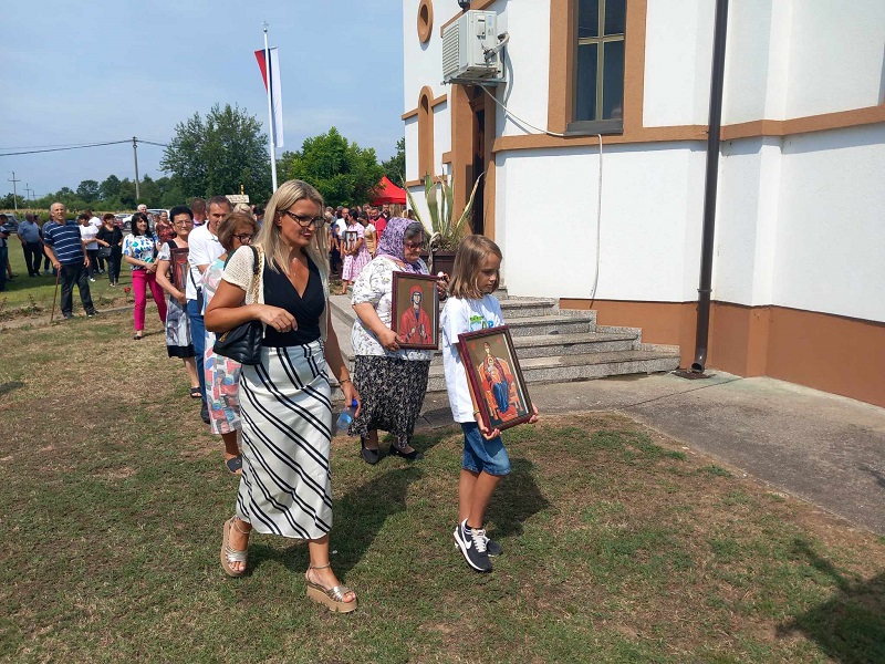 U Ljeskovcu obilježena slava Hrama – Sveta Velikomučenica Marina (FOTO)