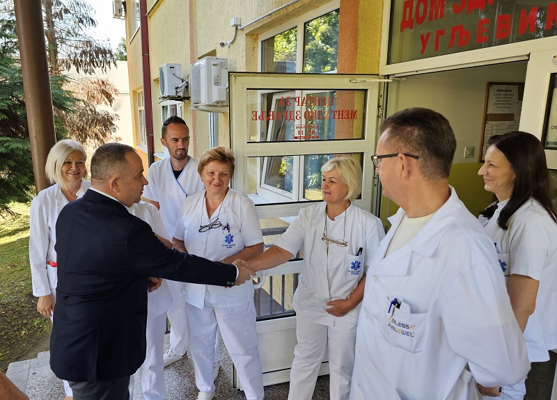 SVI ZA BOLJE ZDRAVLJE: Maksimović se sastao sa rukovodstvom Doma zdravlja Ugljevik