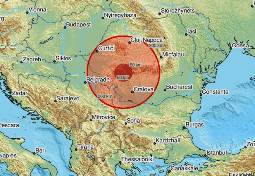 Tlo se ne smiruje: Rumuniju noćas pogodila serija zemljotresa