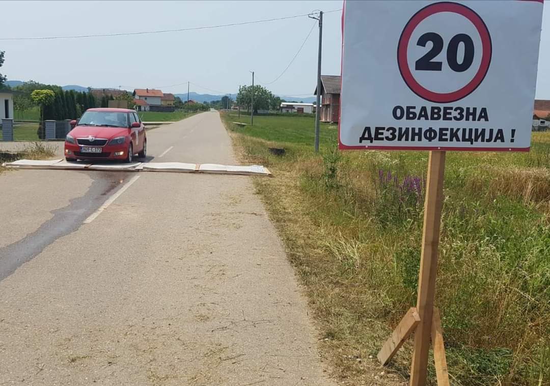 Lopare: Postavljene dezo-barijere i preduzete mjere za prevenciju širenja afričke kuge svinja
