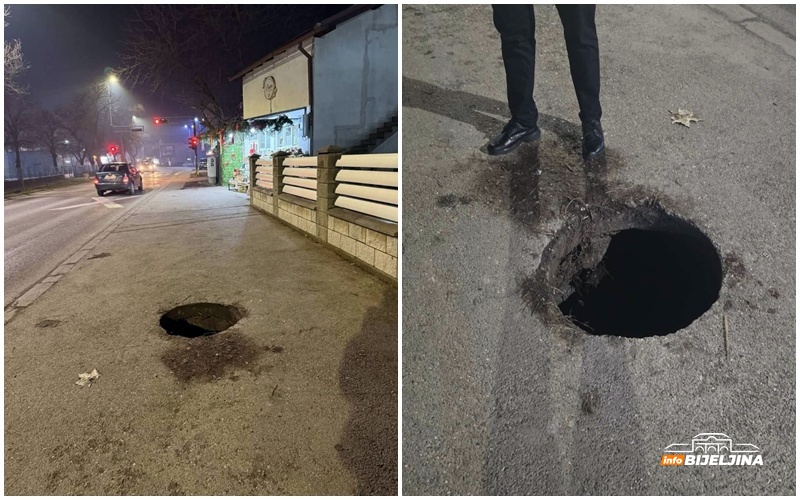 Bijeljina: Dijete upalo u &scaron;aht (FOTO)