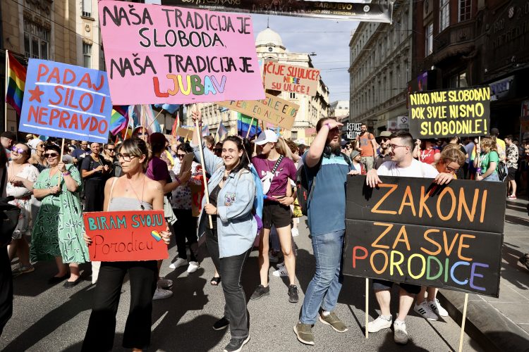 U Sarajevu održana parada ponosa, događaj protekao bez ikakvih incidenata