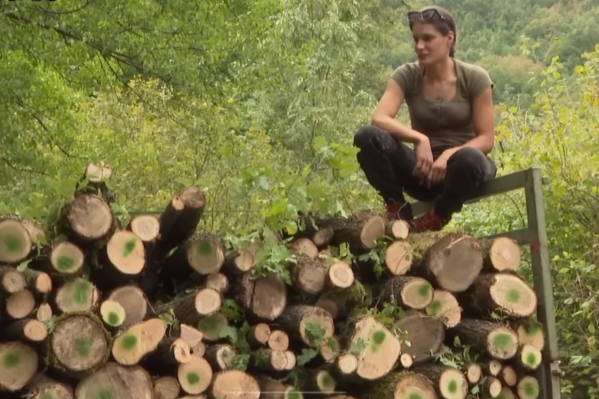 Sandra (27), siječe šumu, pila drva i traži momka koji kuva i pere (VIDEO)