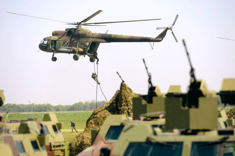 Pripadnici Vojske Srbije uspješno izveli prikaz Granit 2023