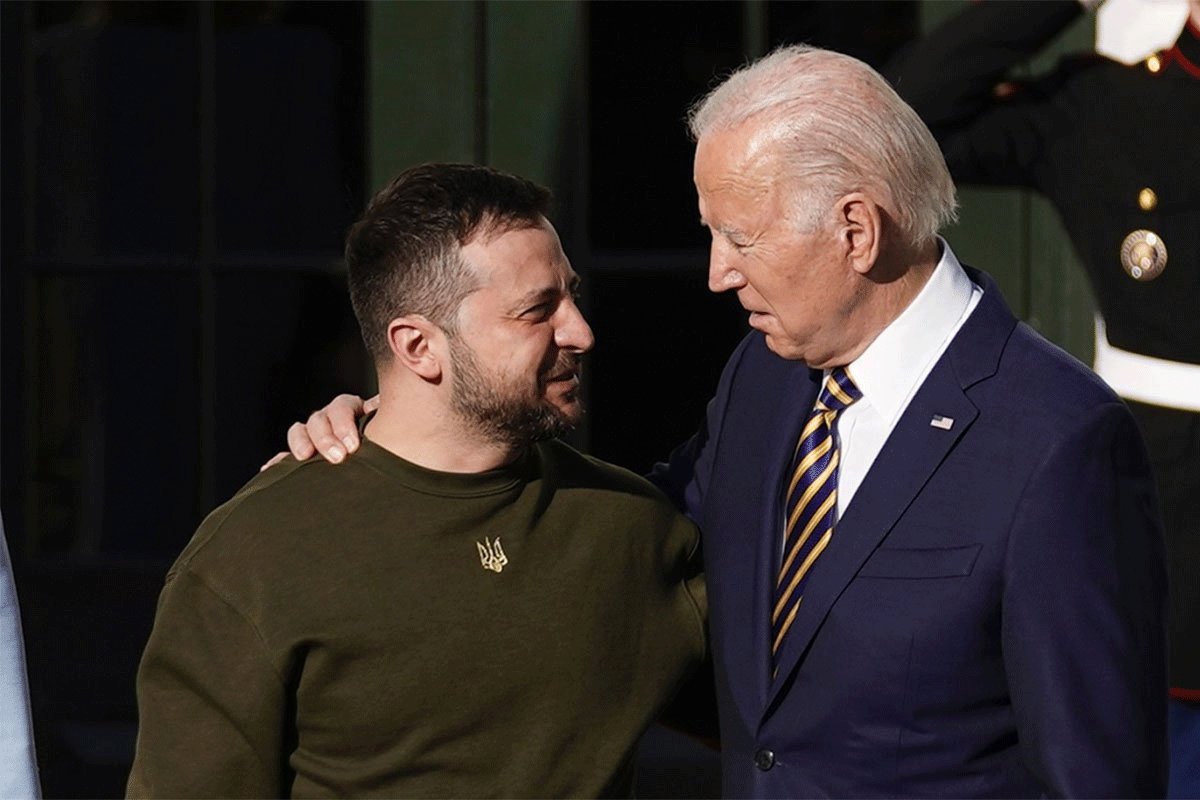 Šta je Bajden rekao Zelenskom u telefonskom razgovoru nakon pada Avdejevke