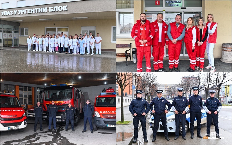 Dežurne službe grada Bijeljina na usluzi građanima i tokom Božića (FOTO)