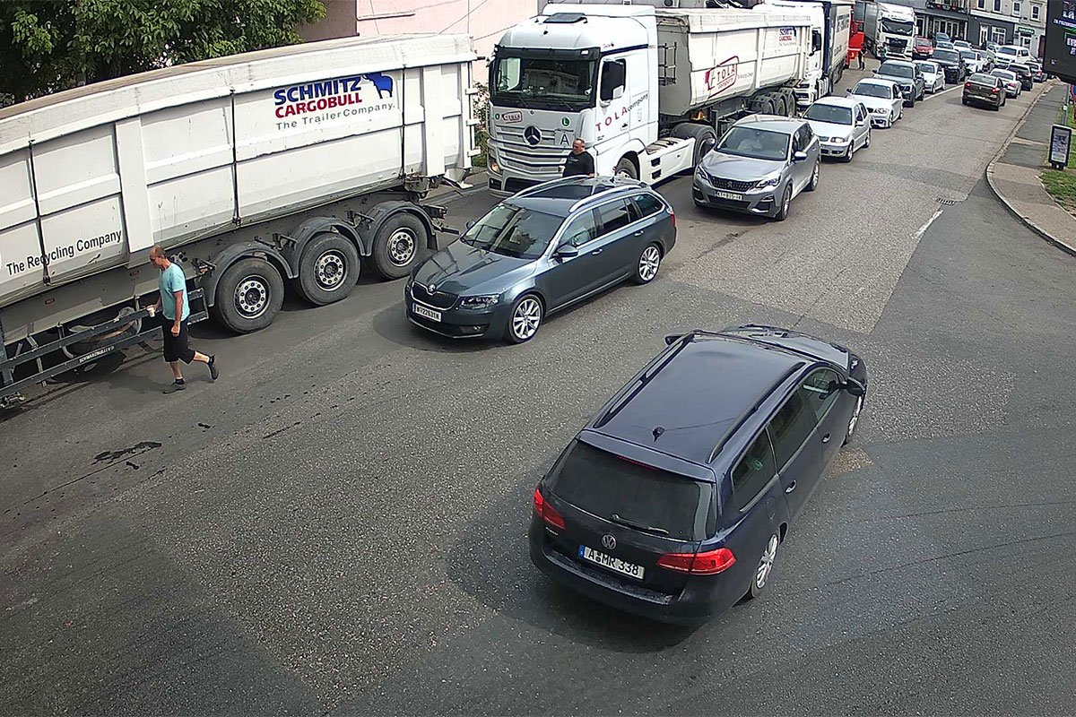 Gužve na izlazu iz BiH