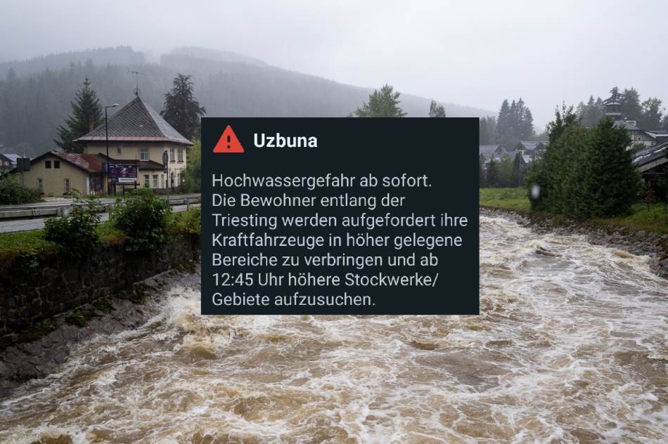 Primjer iz Austrije: Kako funkcioniše sistem koji preko telefona upozorava na vremenske nepogode? (FOTO)