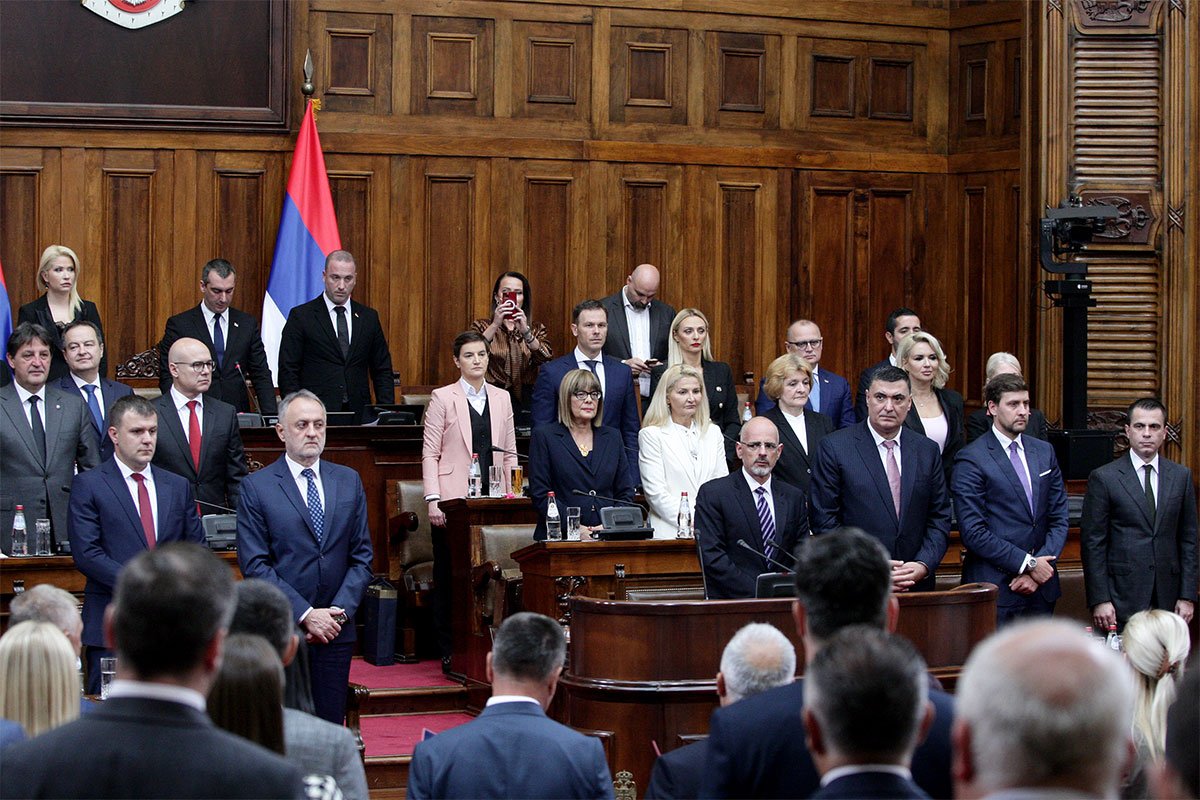 Skupština Srbije izabrala novu vladu