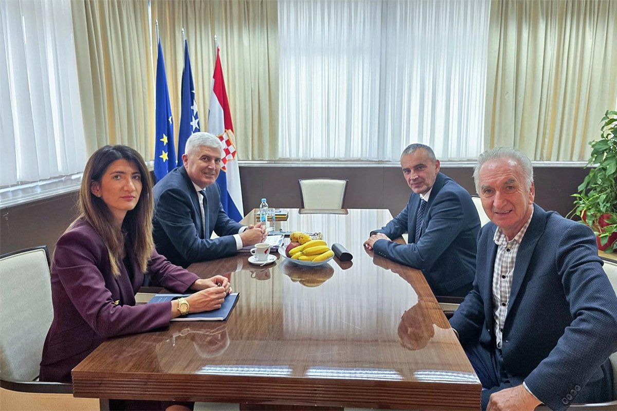 Čović se sastao sa predstavnicima SDS-a