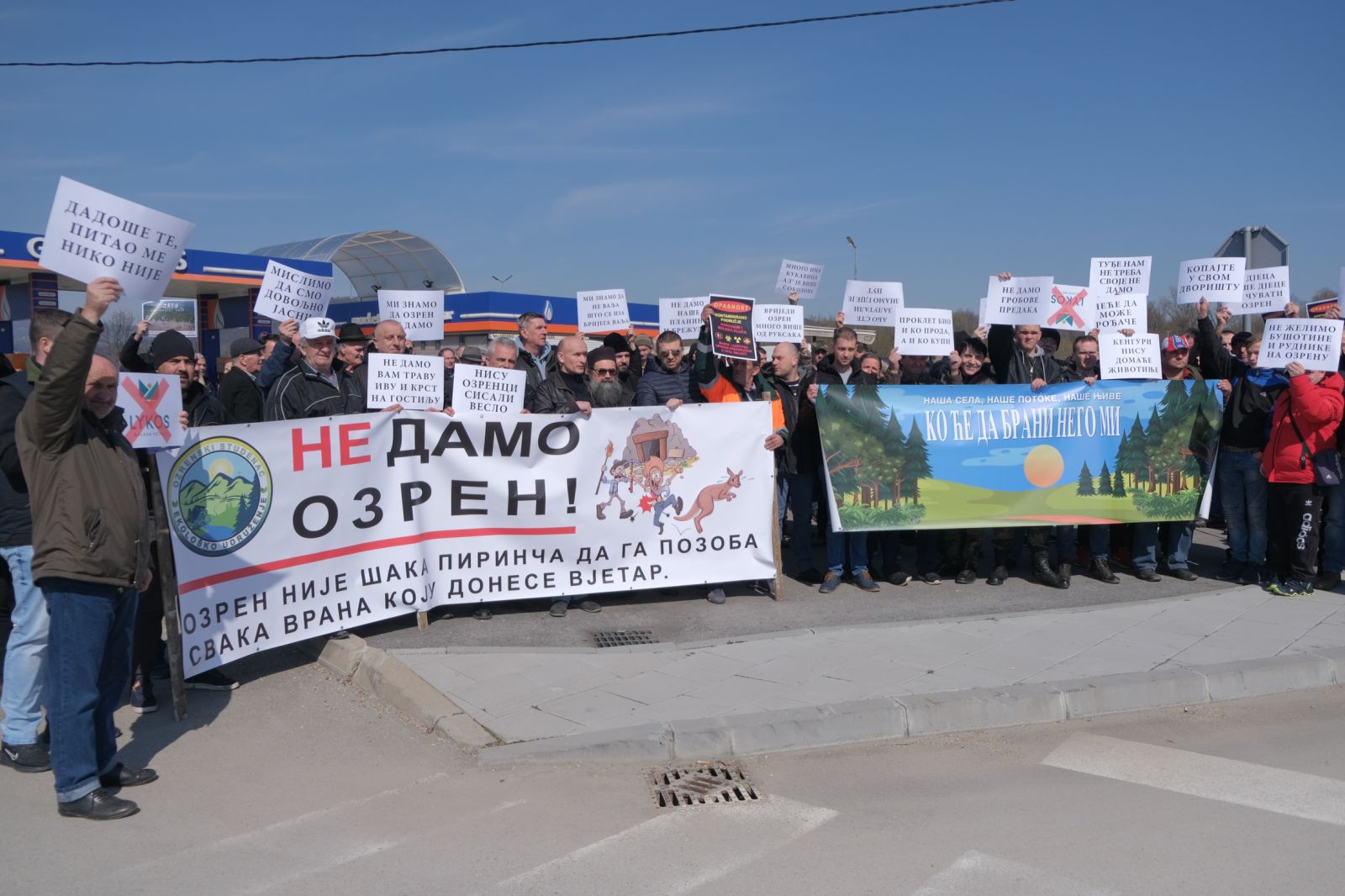 NOVI PROTEST NA OZRENU Mještani PROTIV GEOLOŠKIH istraživanja (FOTO)