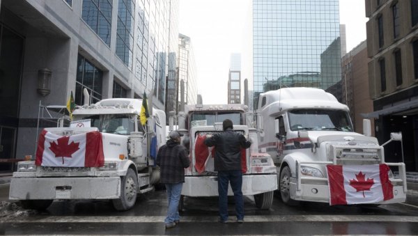 Ontario proglasio vanredno stanje zbog protesta protiv obavezne vakcinacije