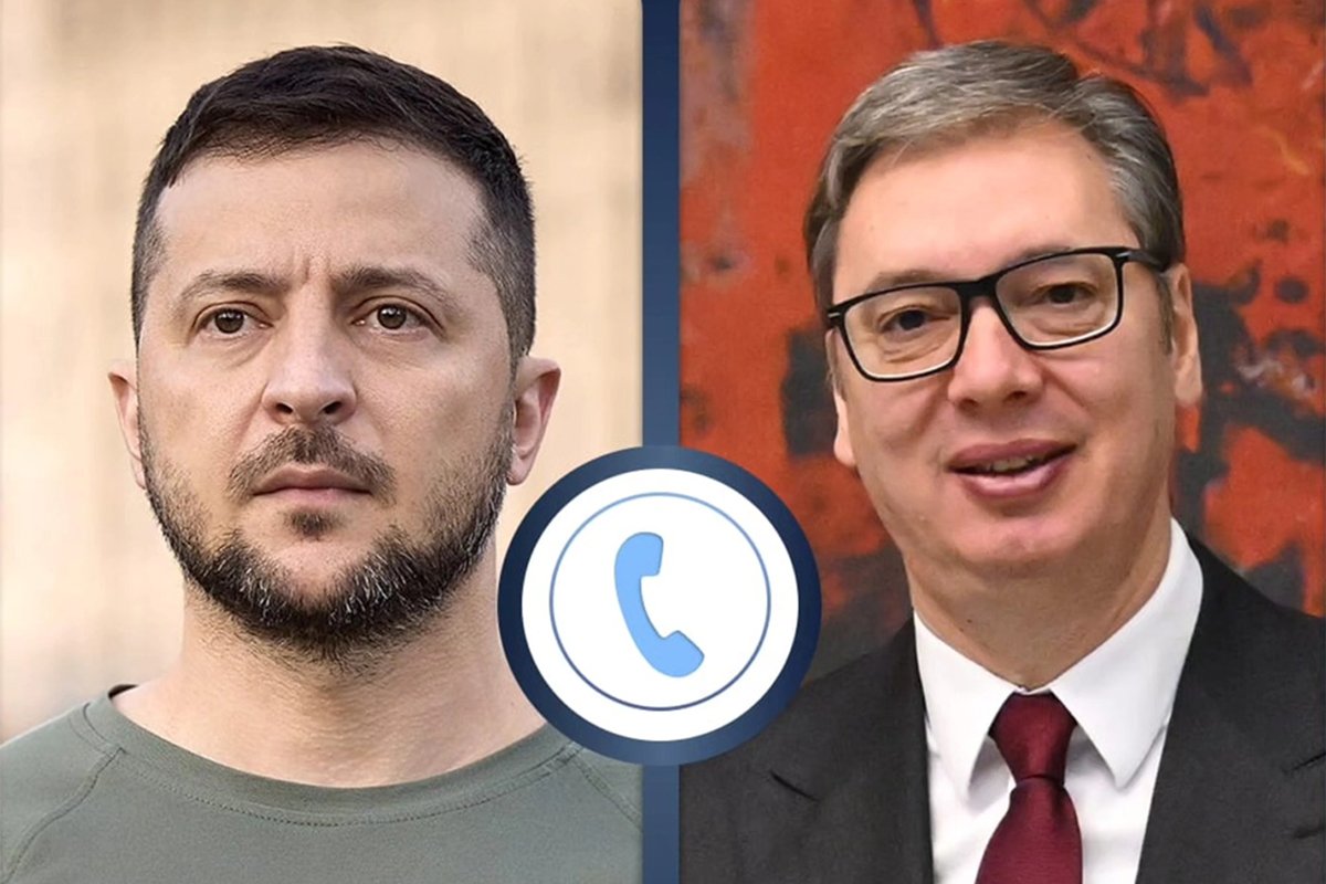 O čemu su razgovarali Vučić i Zelenski