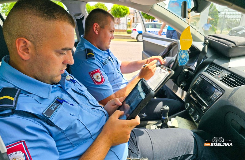 PU Bijeljina: Kažnjen vozač automobila sa stranim tablama, 45 puta prekoračio brzinu