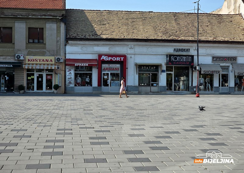 Puste ulice Bijeljine, u vozilu izmjereno 48 stepeni (FOTO)