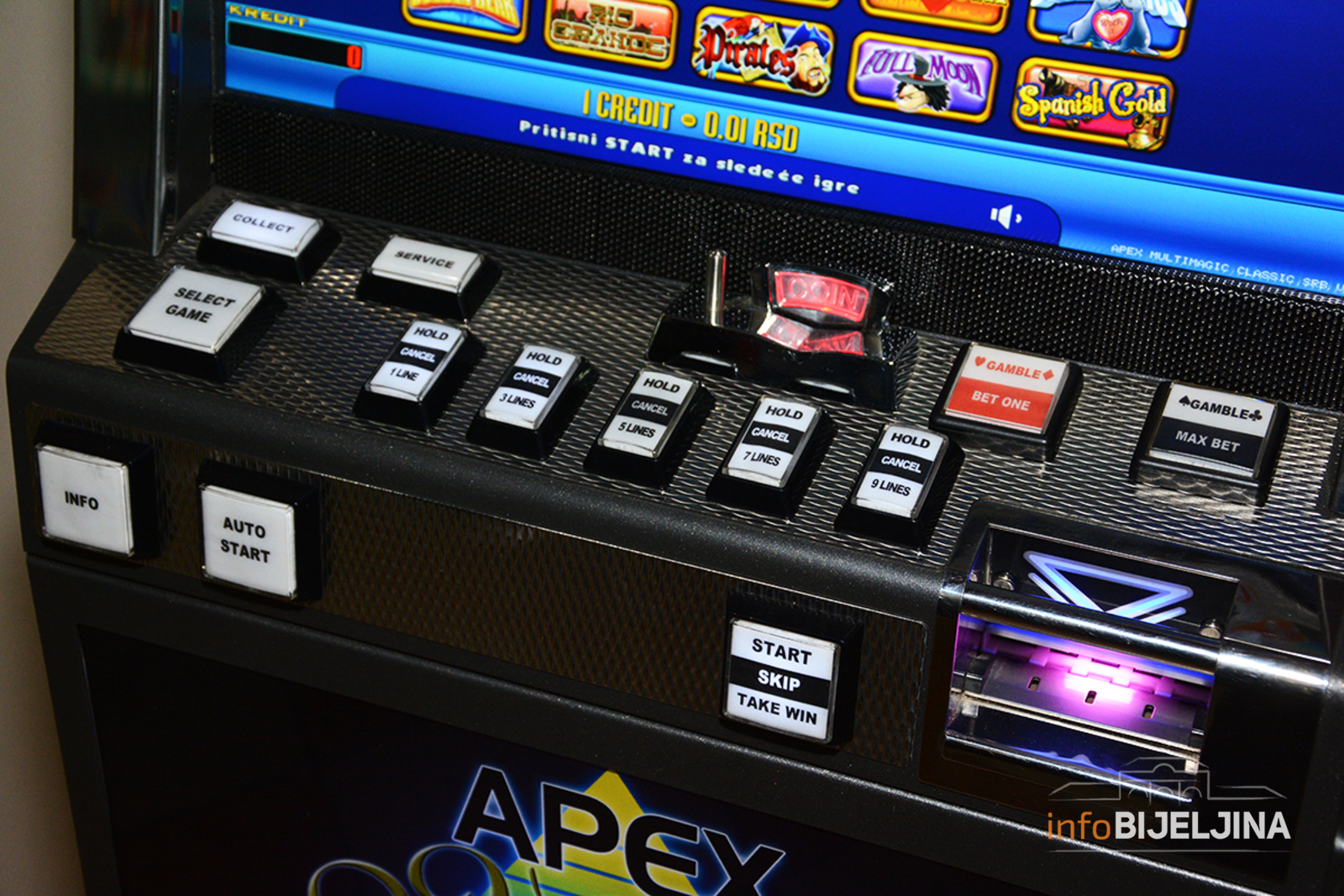 Kažnjeno sedam priređivača igara na sreću