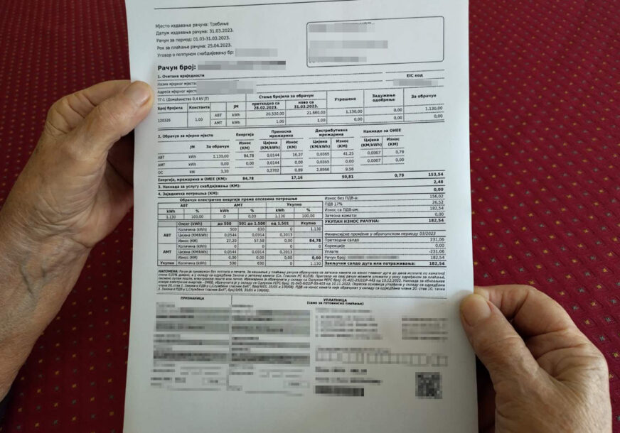 Poskupljenja struje i vode povećale inflaciju u Srpskoj