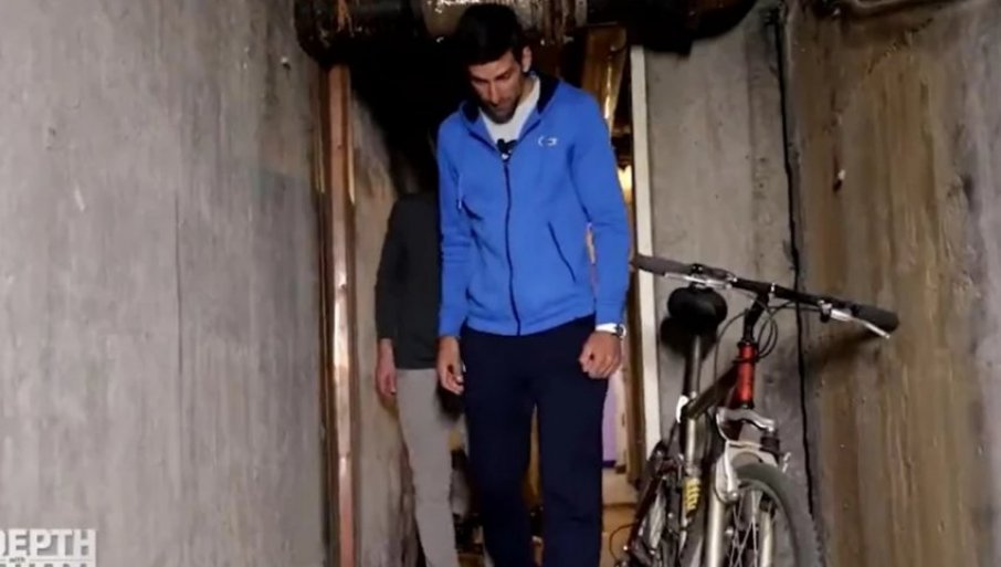 Novak Đoković odveo Amerikance u sklonište gdje se krio od NATO bombi (VIDEO)