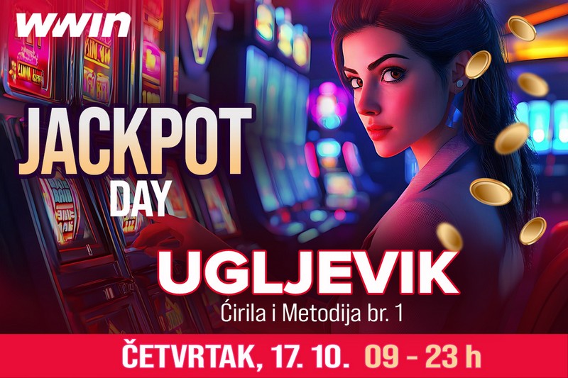 WWin Jackpot day: Danas u Bijeljini, sutra u Ugljeviku