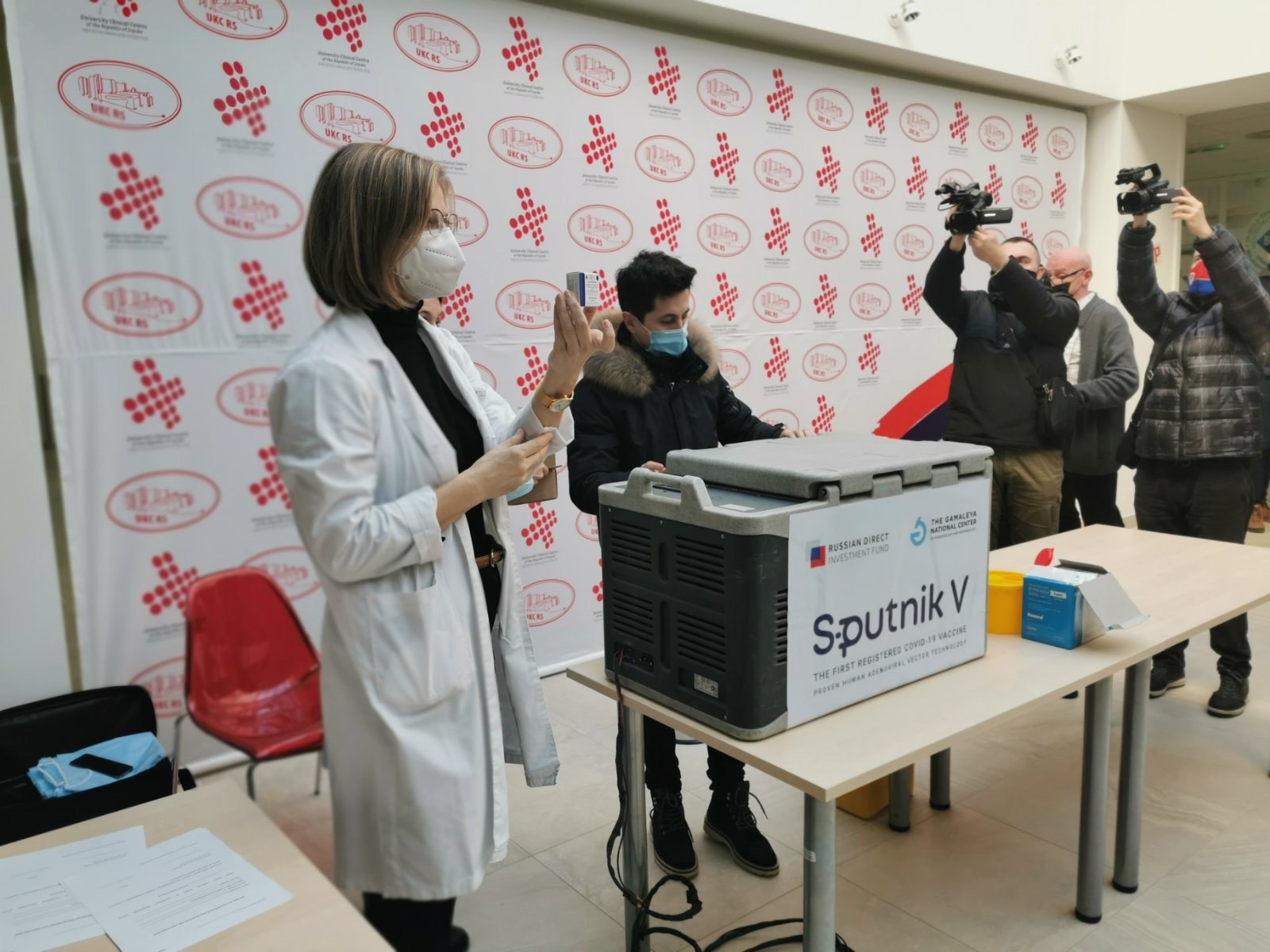 Počinje vakcinacija u Republici Srpskoj (FOTO)