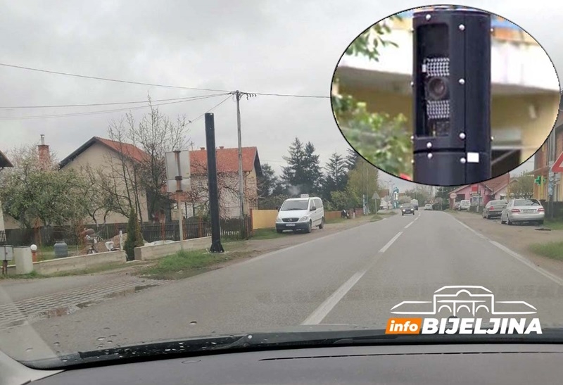 Stacionirani radar u Bijeljini na drugom mjestu u RS po broju evidentiranih prekršaja: Jure 200, a ograničenje 50 na sat