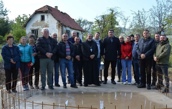 Počela gradnja novog pravoslavnog hrama u Gornjem Priboju: Vjera i tradicija žive na Majevici