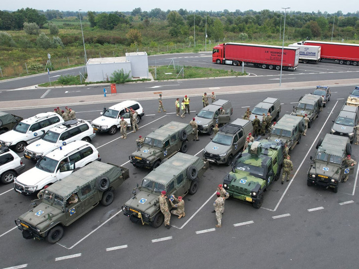 U BiH stigle rezervne snage EUFOR-a, pripreme za Brzi odgovor 2025 /FOTO/