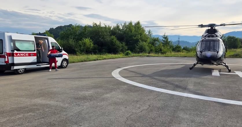 Helikopter MUP-a Srpske imao dvije hitne misije, među putnicima bilo i novorođenče