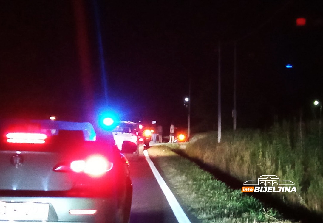 Nezgoda na putu Bijeljina - Ugljevik, saobraćaj usporen (FOTO)