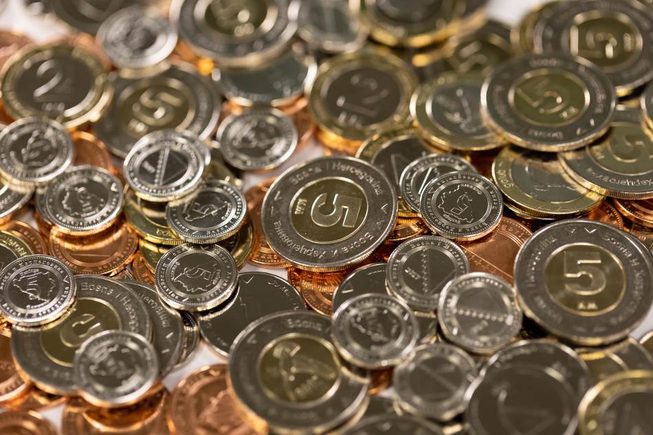 Centralna banka BiH: Kovanice od dvije i pet maraka praviće se u Hrvatskoj