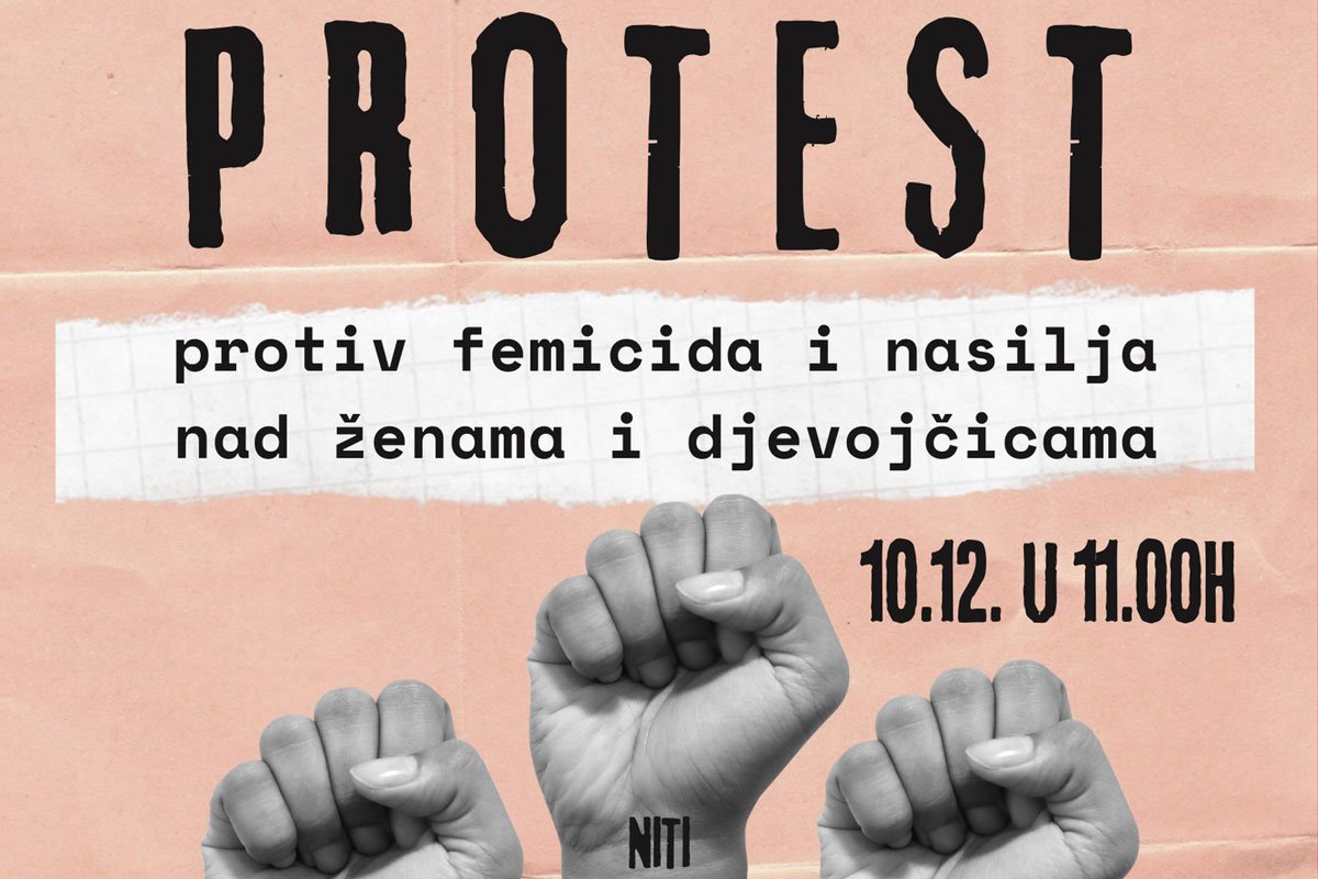 Bijeljina: Protest protiv femicida