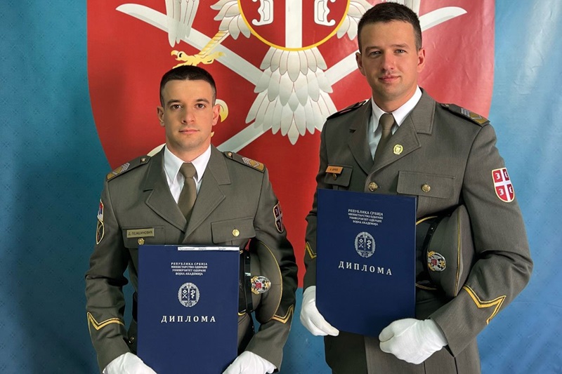 Kadeti MUP-a Srpske promovisani u oficire Vojne akademije u Beogradu
