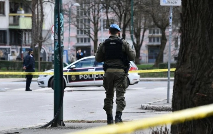 PUCNJAVA U CENTRU SARAJEVU Policija na terenu