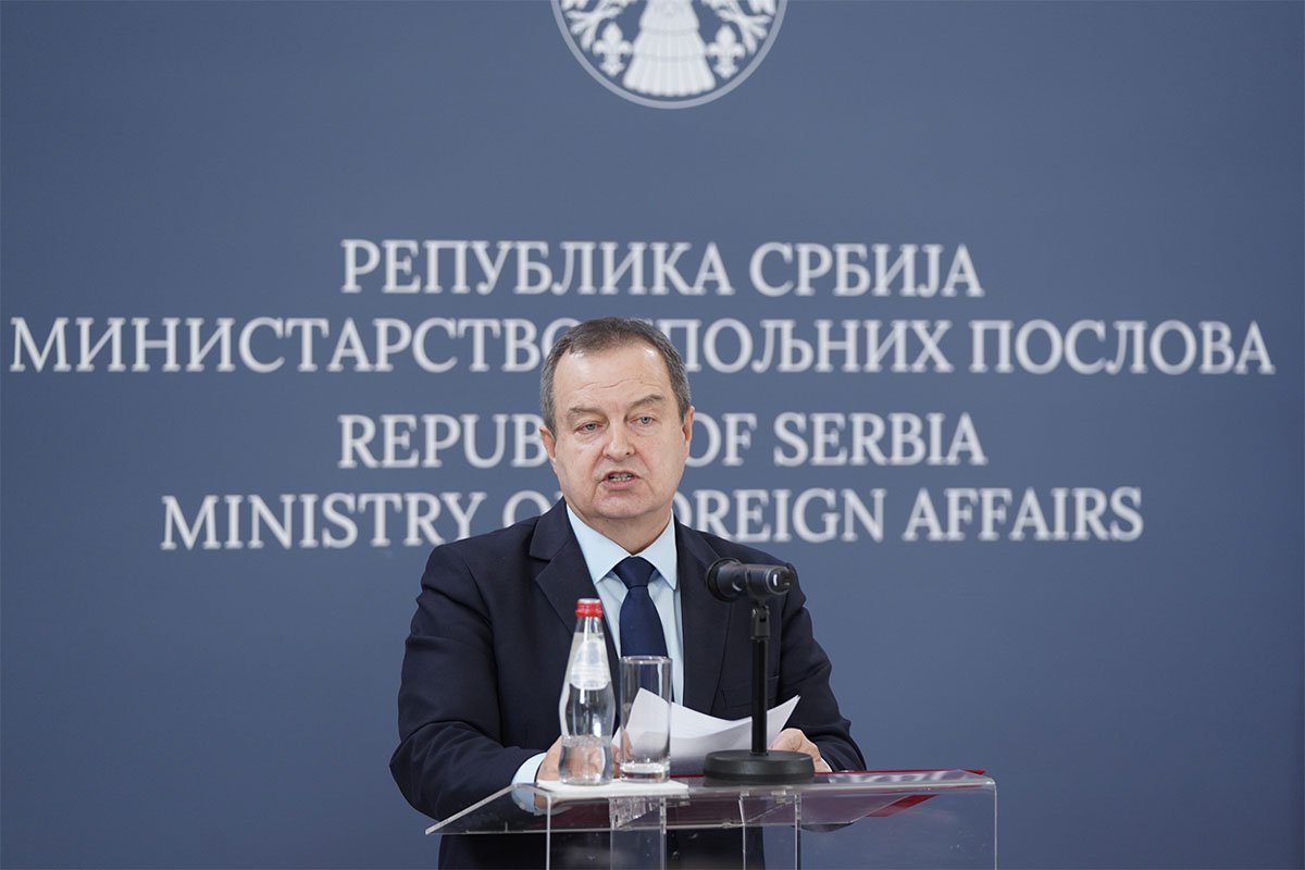 Dačić: Srbima žele da nametnu etiketu genocidnog naroda