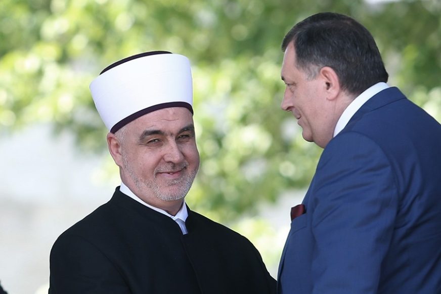 Dodik poručio Kavazoviću da registruje Islamsku zajednicu kao političku partiju