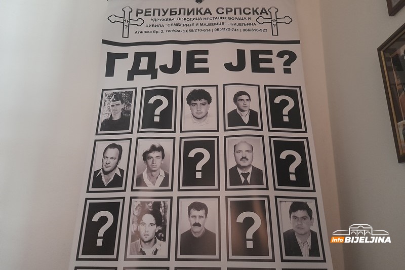 U protekle dvije godine nijedan posmrtni ostatak nije pronađen: Porodice 29 godina tragaju za nestalim osobama